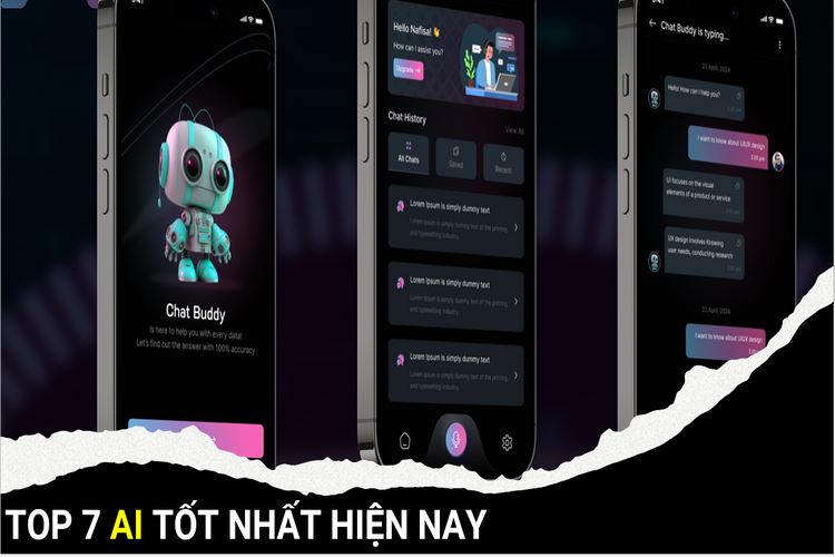 Top 7 AI tốt nhất khi sử dụng năm 2024