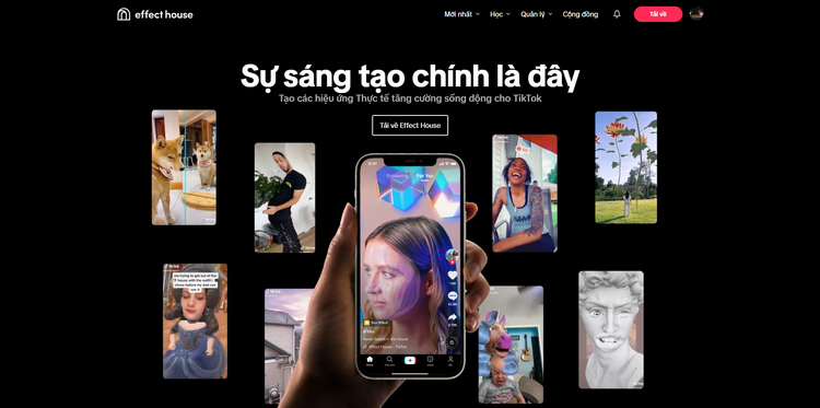 Effect House – Nền Tảng Sáng Tạo Hiệu Ứng AR Đột Phá Cho TikTok Và Cộng Đồng Sáng Tạo 2024