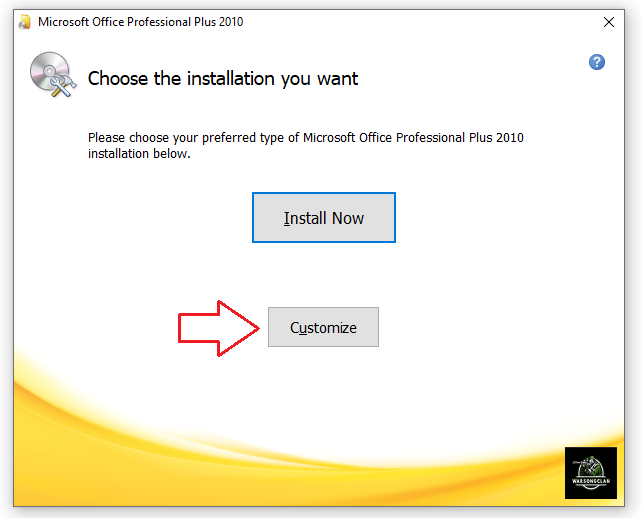 Install office 2010 now